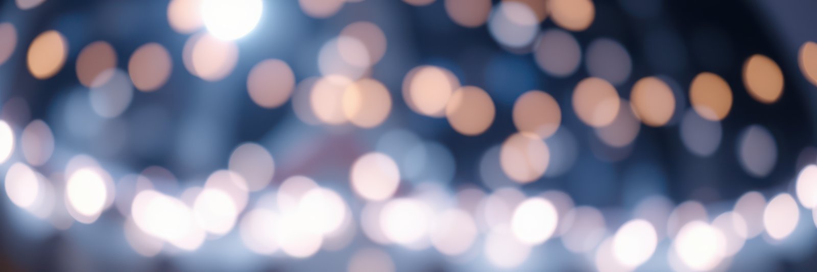 Nights filled with bokeh lights create a magical atmosphere for evening events and gatherings